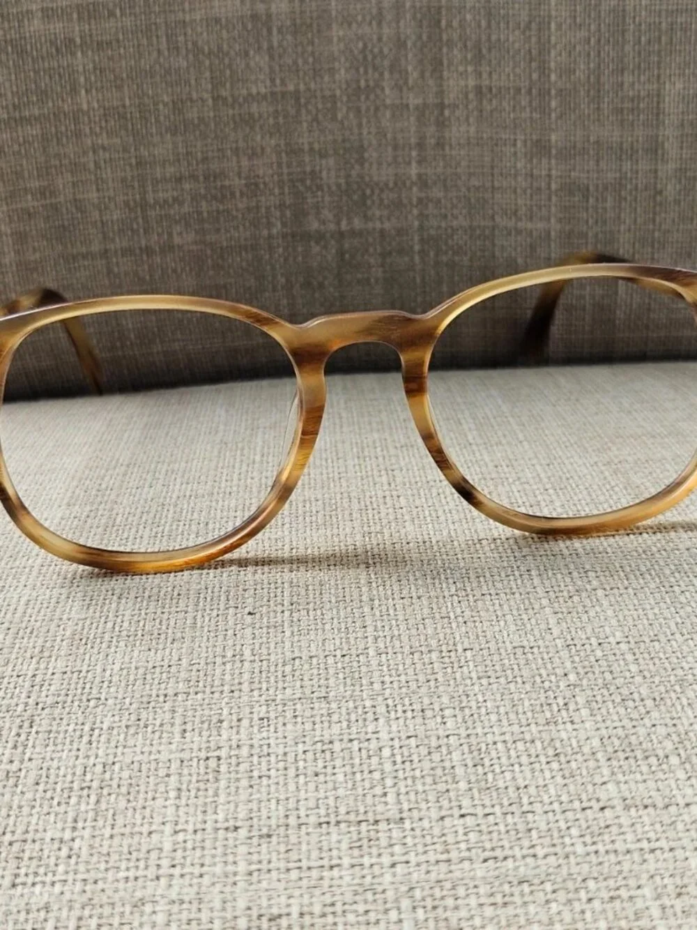 Warby Parker Eyeglasses Frame DOWNING W 217 Eyewear Unisex Glasses Brown